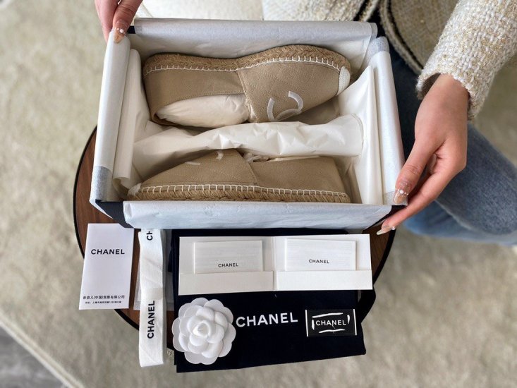 Chanel size 35-41 杏色针织 - Click Image to Close