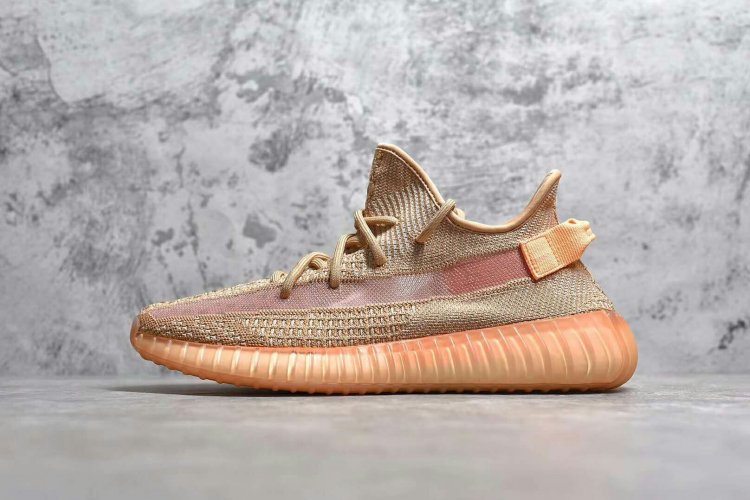 Yeezy 350V2“Clay” ！ 这双鞋在设计上依旧以 Static 同款半透明鞋身打造，独特的鞋面纹路十分彰显个性。鞋身以 Primeknit 材质编织出不规则条纹和波点，并将大热的半透明材质取代 V2 标志性的 “SPLY-350” 字样。配色方 - Click Image to Close