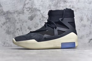 【情侣款】纯原版本--Nike Air Fear Of God 1 ！#年度鞋王# 当红美潮奢牌，恐惧之神联名Fear of God x Nike 高街气垫前卫高筒休闲运动篮球鞋 ＃鞋面采用原厂牛巴革材质原装网面织物 ＃采用韩国原厂进口拉链扣 ＃中底搭载双