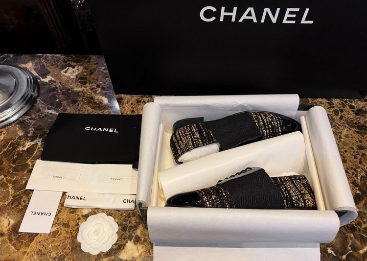 Chanel Size 35-41 埃及金系列乐福鞋 - Click Image to Close