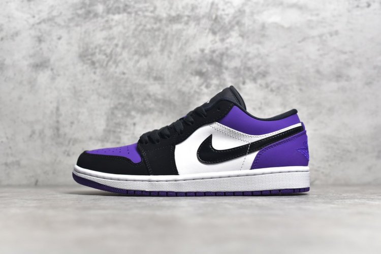 Nike 【 情侣款】 市面唯一纯原级别 Air Jordan 1 低帮 黑紫脚趾 尺码35.5 36 36.5 37.5 38 38.5 39 40 40.5 41 42 42.5 43 44 44.5 45 - Click Image to Close