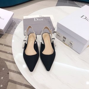 Dior 2020平底鞋 面料：原版机织螺纹布 内里：原版羊皮 大底：意大利真皮底 码数：34-40