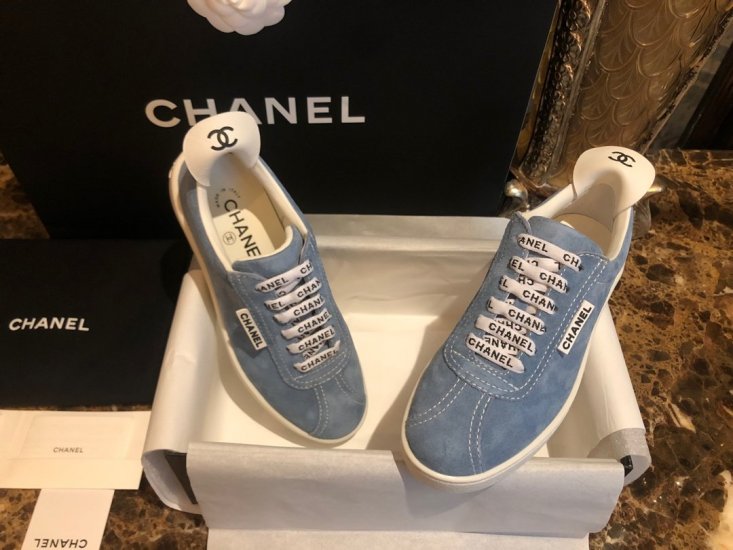 Chanel 蓝色板鞋 35-40 - Click Image to Close