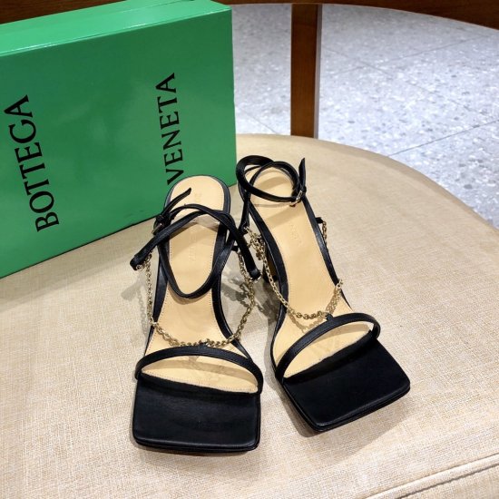 Bottega Veneta 21春夏新款链条高跟鞋 码数35-40 - Click Image to Close