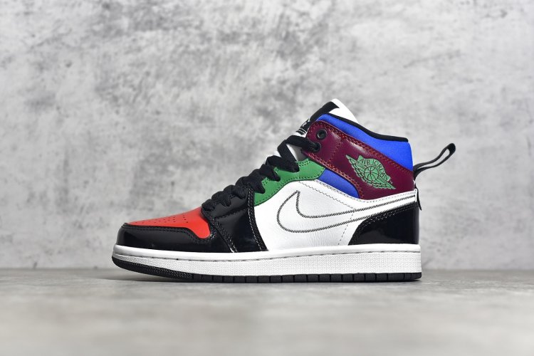 【女款】 市面唯一纯原级别 Air Jordan 1 MiD 彩色拼接 尺码 35.5 36 36.5 37.5 38 38.5 39 - Click Image to Close