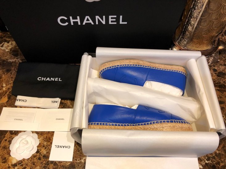 Chanel 电光蓝 羊皮 34-41 - Click Image to Close