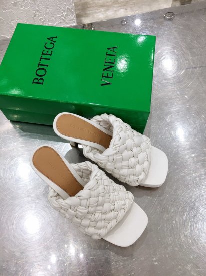 Bottega Veneta 材质是超级柔软的Nappa小羊皮 传统手工技艺双面编织 原楦高定 圆润有型鞋头 鞋身线条流畅 2CM防水台真皮包裹 舒适度妥妥的 不能再稳了 意大利真皮大底 Size ：35-41 跟高：10CM - Click Image to Close