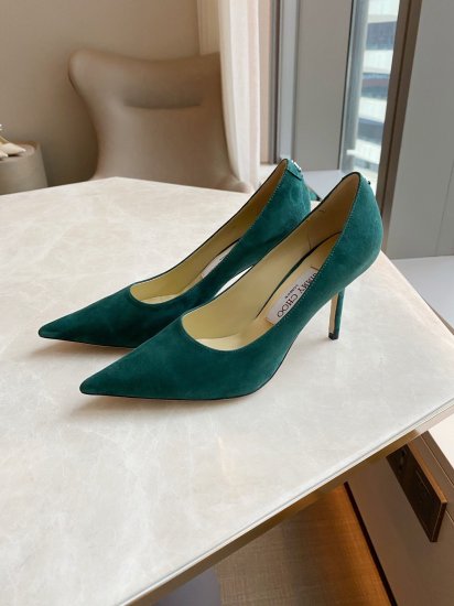 Jimmy Choo JimmyChoo 跟高8.5cm 尖头、浅口、羊京鞋面 鞋面：进口羊鲸 内里：进口全粒面水晶羊皮 大底：真皮大底 跟高： 平底1.0cm 中跟6.5cm 高跟8.5cm SIZE ：35-40 - Click Image to Close