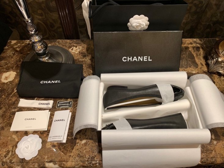 Chanel 经典黑牛漆拼羊皮 - Click Image to Close