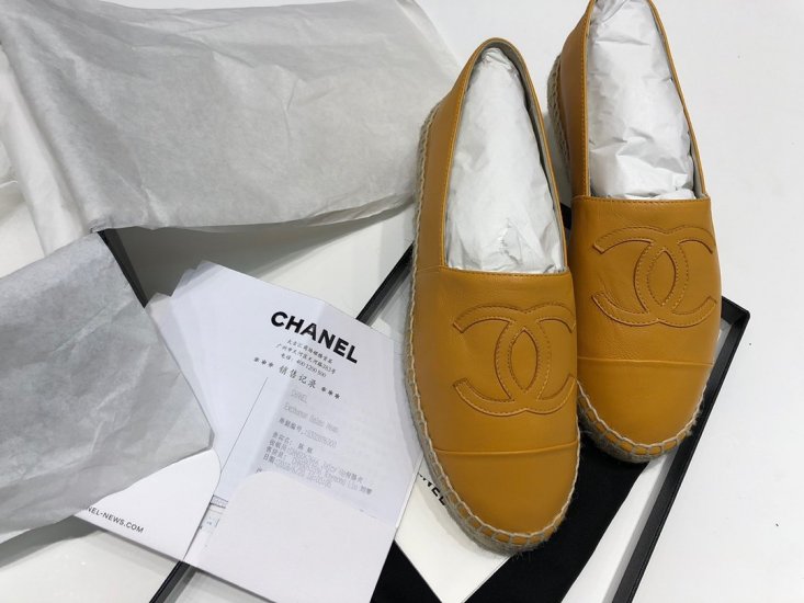 Chanel 杏色羊皮 34-41 - Click Image to Close