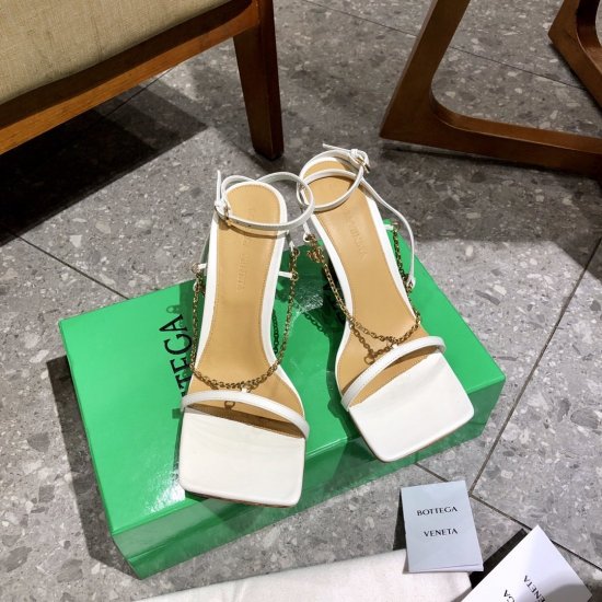 Bottega Veneta 21春夏新款链条高跟鞋 码数35-40 - Click Image to Close