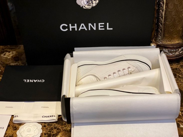 Chanel 白色布鞋 35-40 - Click Image to Close