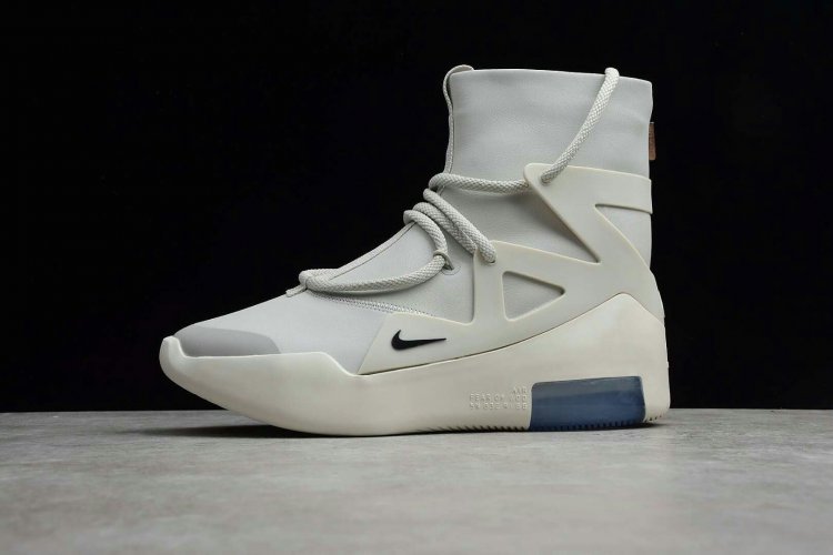 【情侣款】纯原版本--Nike Air Fear Of God 1 ！#年度鞋王# 当红美潮奢牌，恐惧之神联名Fear of God x Nike 高街气垫前卫高筒休闲运动篮球鞋 ＃鞋面采用原厂牛巴革材质原装网面织物 ＃采用韩国原厂进口拉链扣 ＃中底搭载双 - Click Image to Close