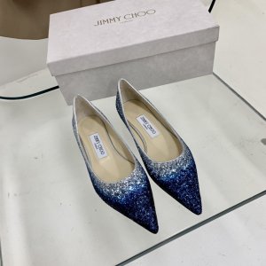 Jimmy Choo 2021早秋冰雪奇缘渐变色高跟鞋 GLOW IN THE DARK 系列特别Love 高跟鞋融入特殊夜光闪粉 优雅魅力 鞋面 进口定做喷墨格利特 内里 混种山羊皮 大底 意大利真皮大底 码数 35-39 （34 40 定做不退换） 跟