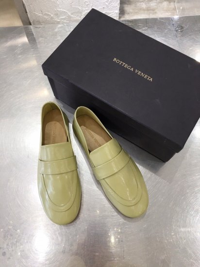 Bottega Veneta 原版皮 专门定制的进口蜡感牛皮胚 单层内里全小羊皮垫脚 大底:意大利皮底 码数：35-40 - Click Image to Close