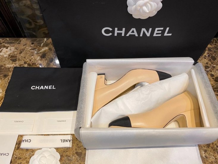 Chanel 小香粗跟单鞋,经典中的战斗机 Size 35-41 - Click Image to Close