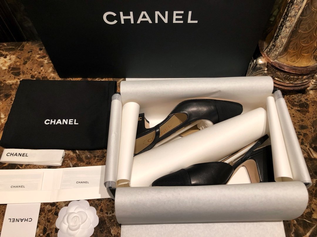 Chanel 黑色羊皮 35-41