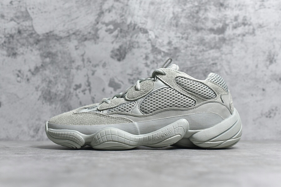 Yeezy Desert Rat 500 “Salt” 原厂原材组装工艺 发售即可充正混卖 #全网唯一内置adidas PRENE+减震科技 #全网唯一原厂原材进口组装处理 #全网唯一原底面版本权威YEEZY 尺码: 36 36.5 37 38 38.5